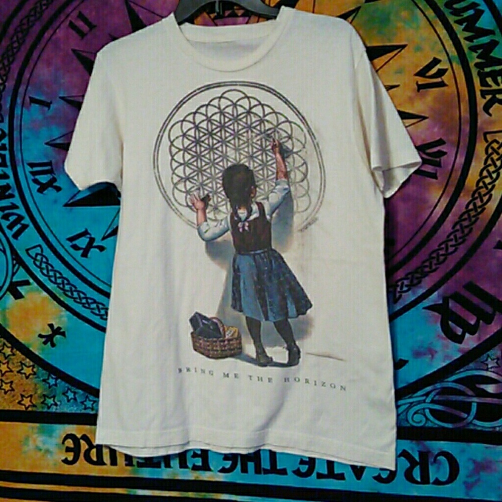 Bring me the horizon chalk tee